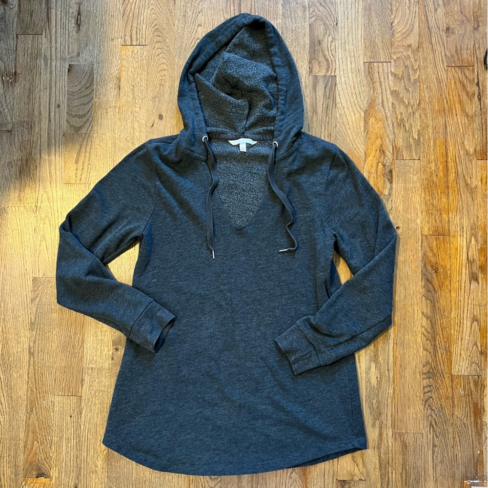 Victoria's Secret Charcoal Gray Hoodie Sweatshirt